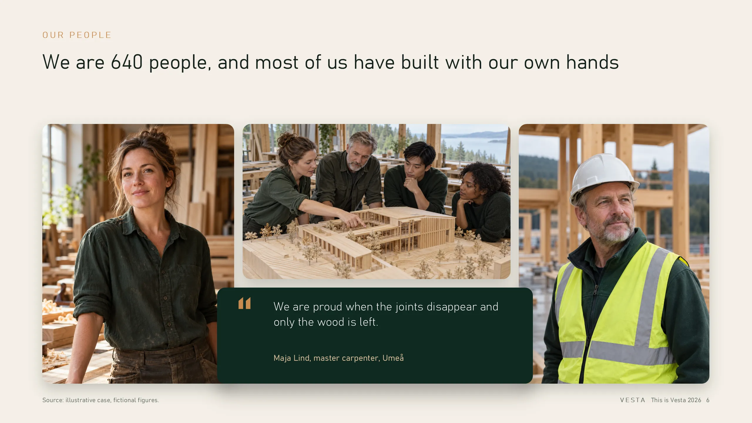 Vesta Timber: Our people