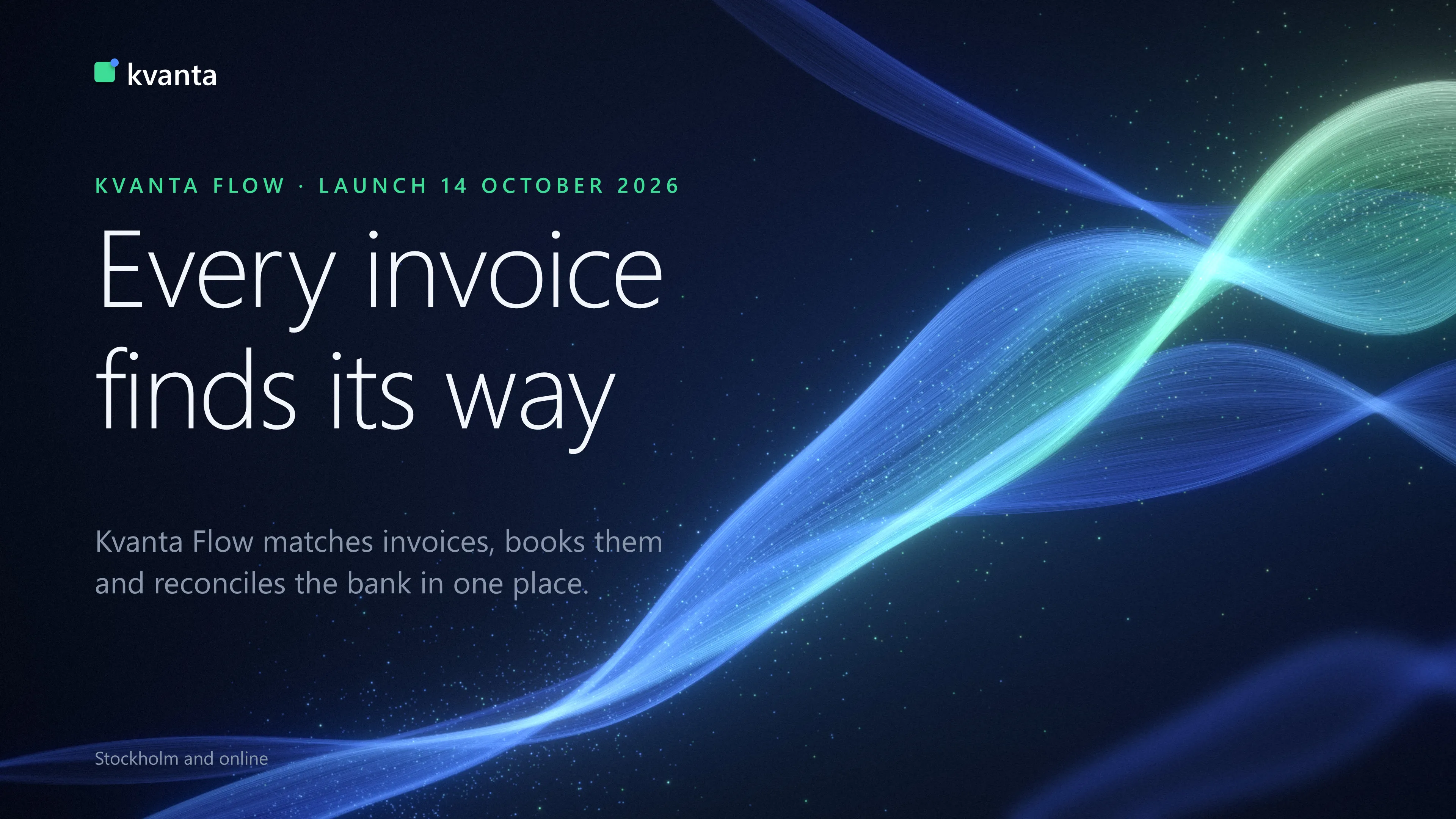 Kvanta: Product launch keynote
